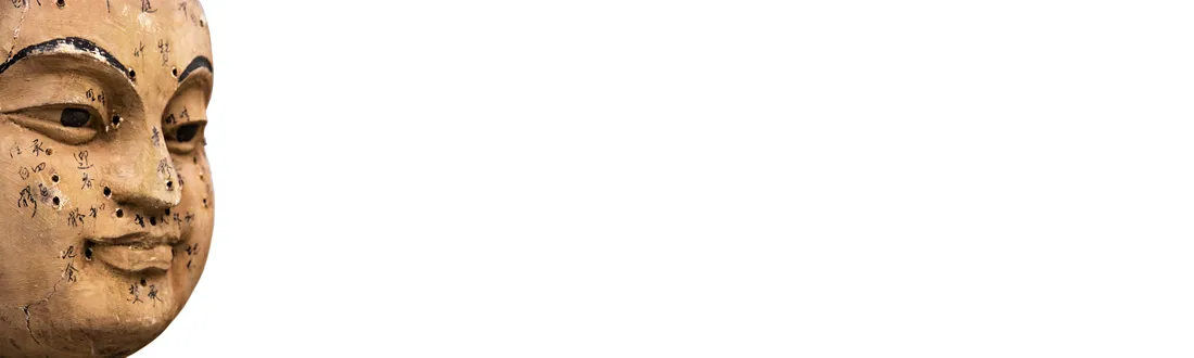 Ancient acupuncture doll