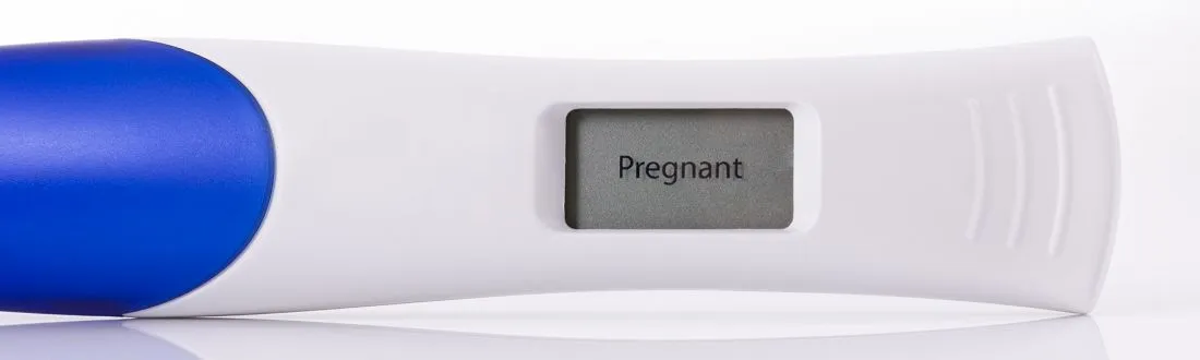 Positive pregnancy test